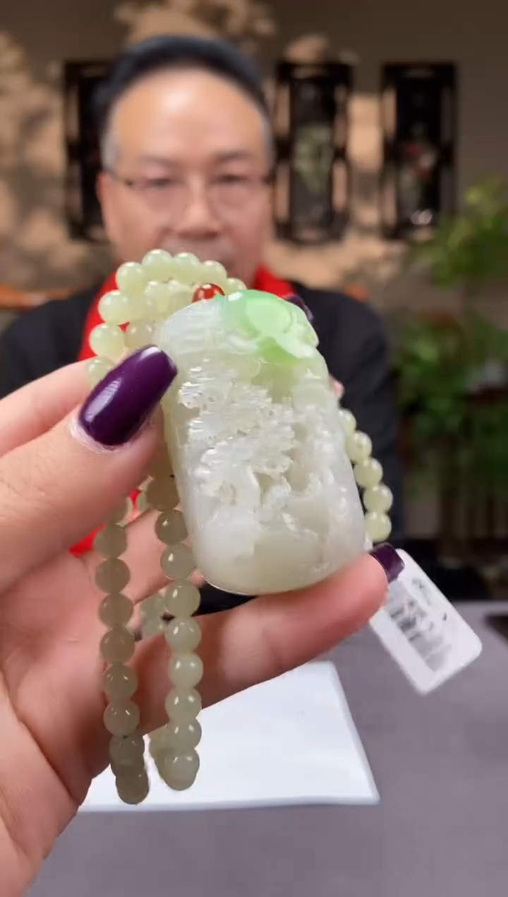 【闪购商品】和田玉颈饰未镶嵌C856