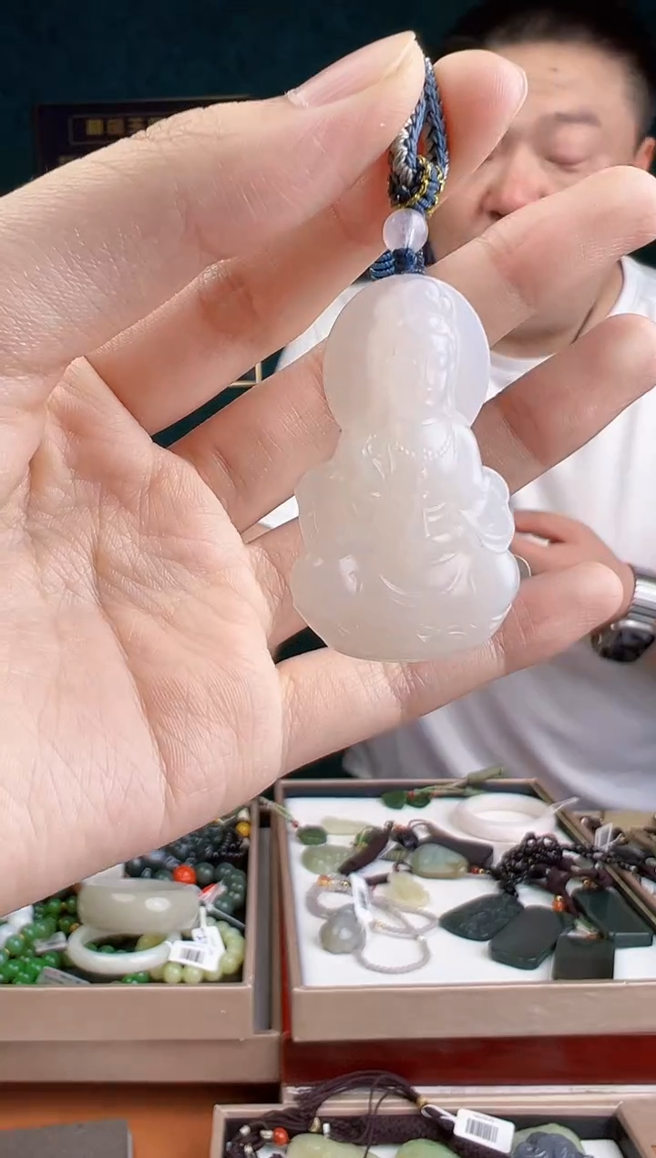 和田玉未镶嵌颈饰多样性发货 拍一单发一个