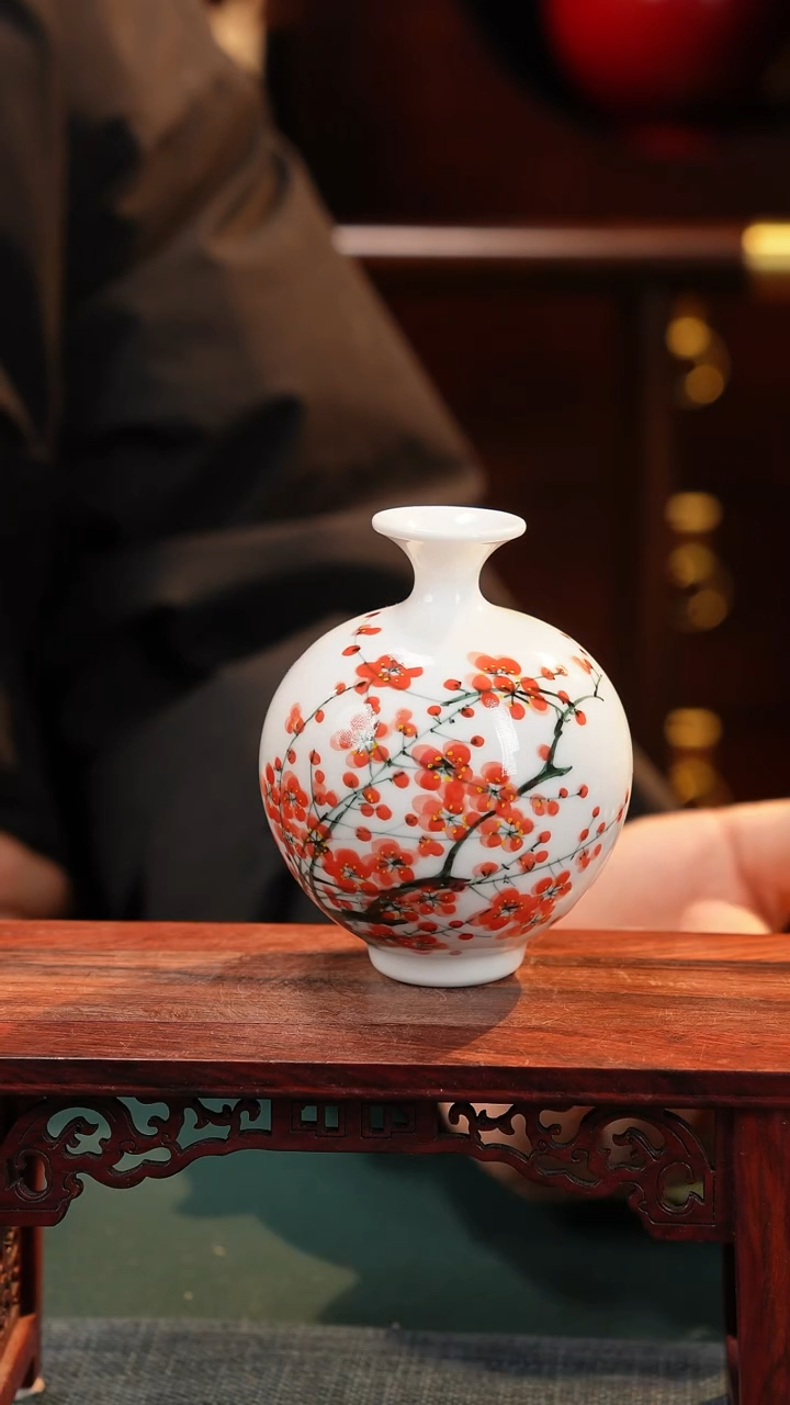 【闪购商品】摆件釉下彩纯手工纯手绘原创瓷器