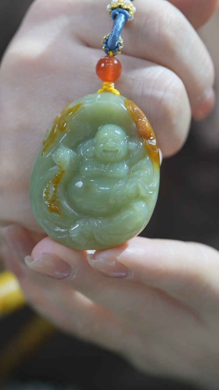 【闪购商品】和田玉吊坠未镶嵌佛公