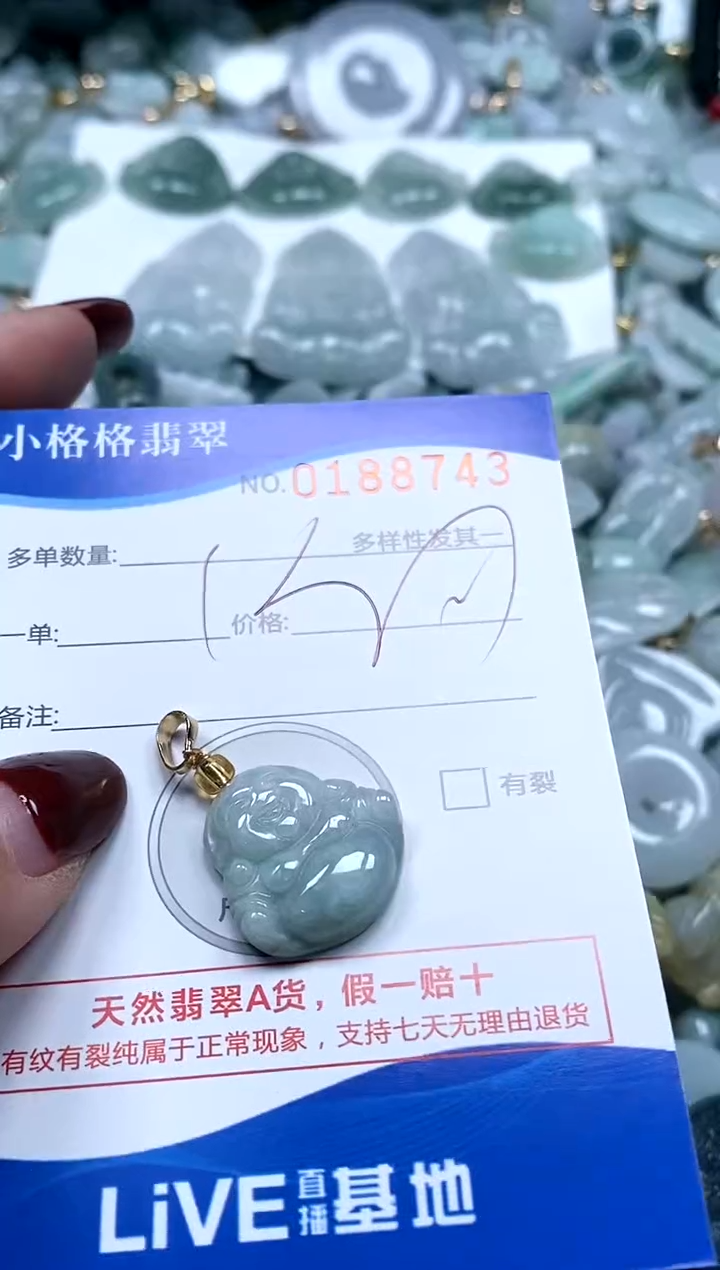 【闪购商品】翡翠颈饰未镶嵌闪购商品0188743