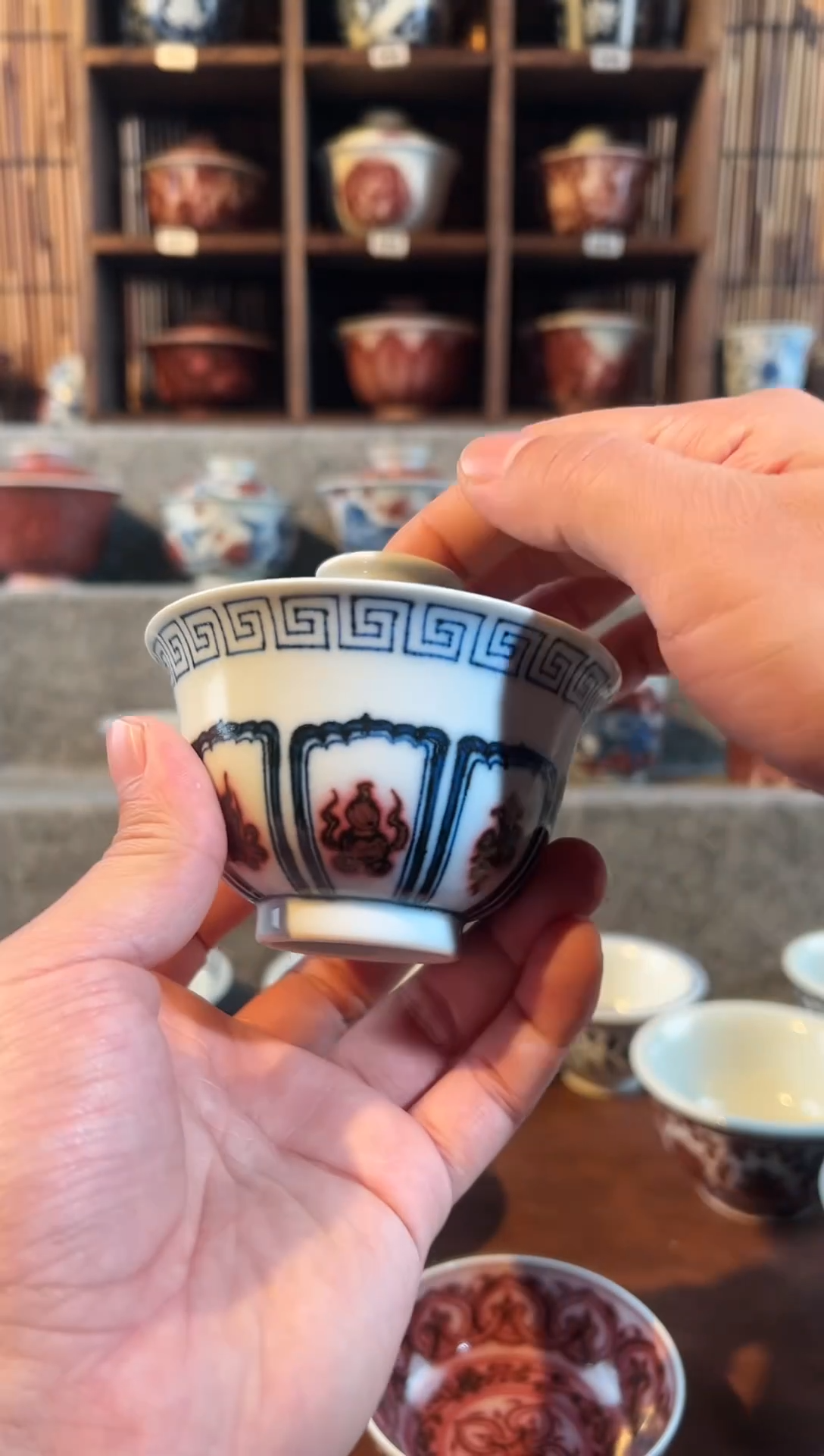 【闪购商品】天禄言瓷八宝盖碗