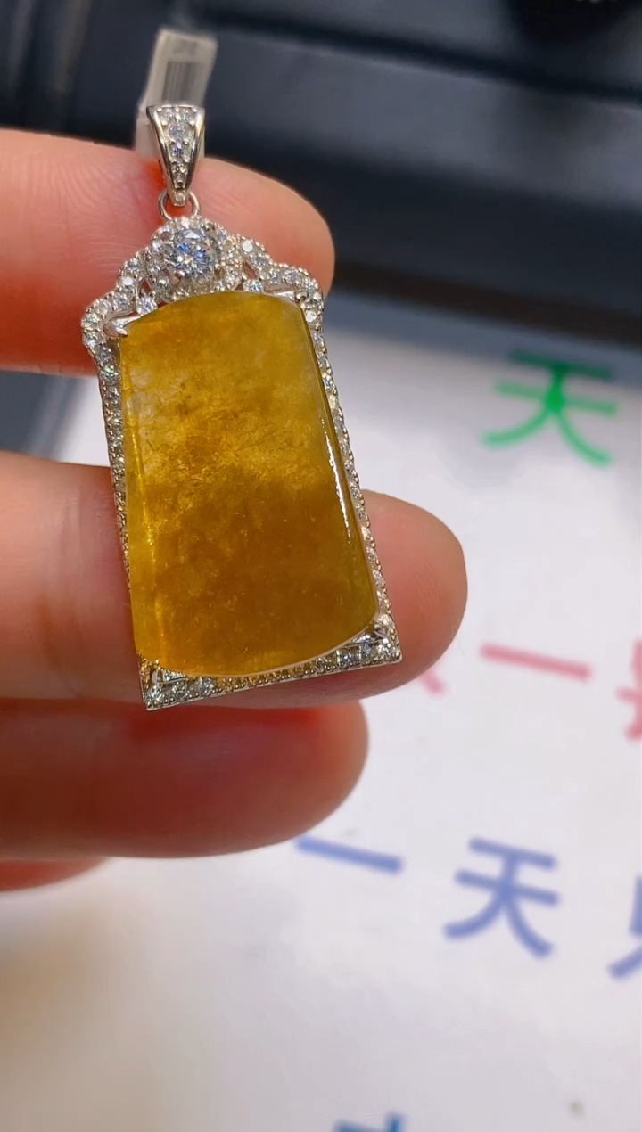 【闪购商品】翡翠耳饰银S925镶嵌天然A货翡翠1