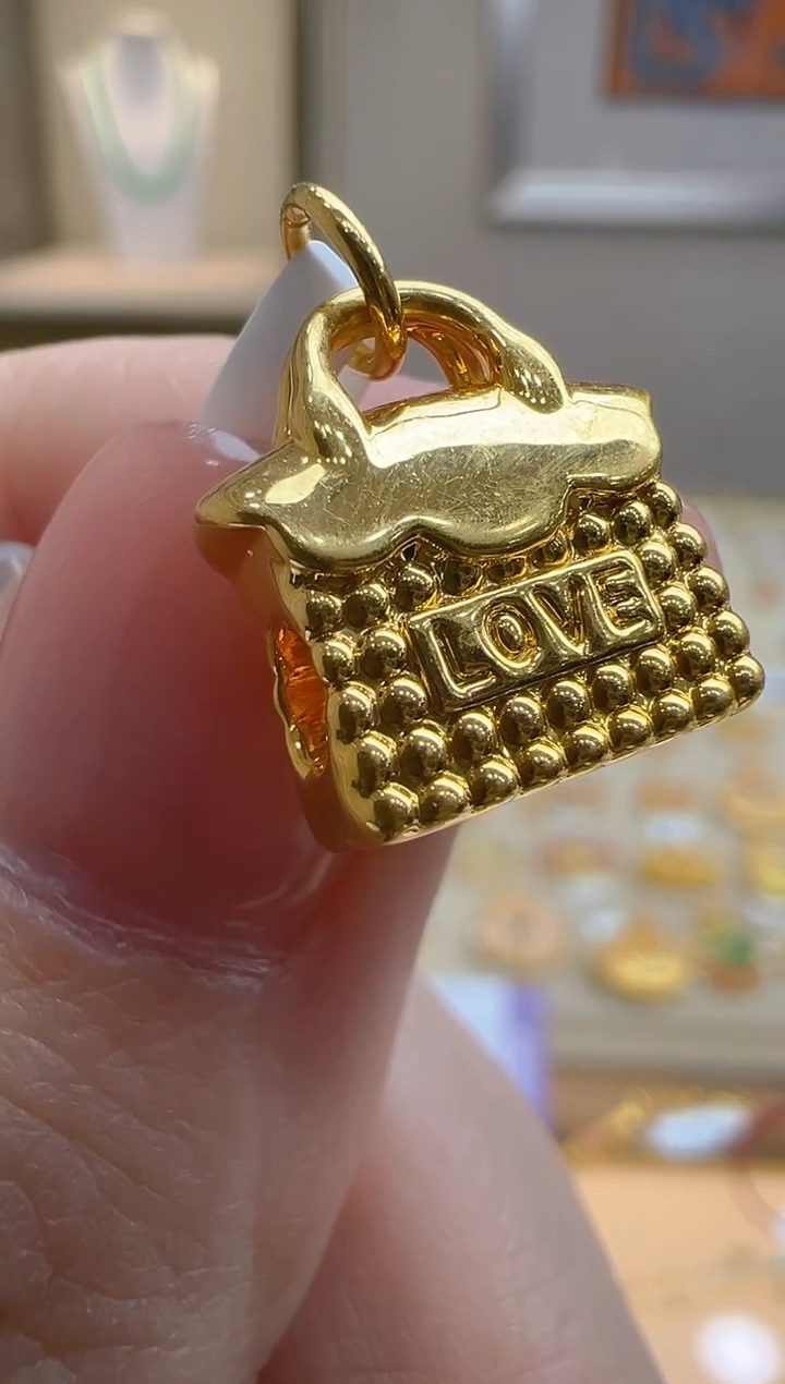 【闪购商品】定制足金吊坠(不含链)多样性发货拍一发一