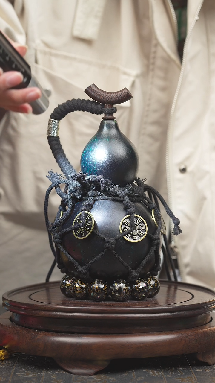 【闪购商品】1365号大漆酒葫芦 一物一拍