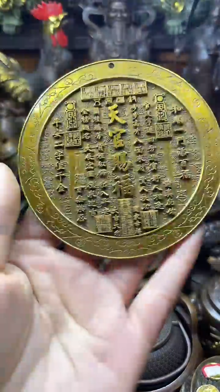 闪购链接，点击下单，有运费险，铜摆件