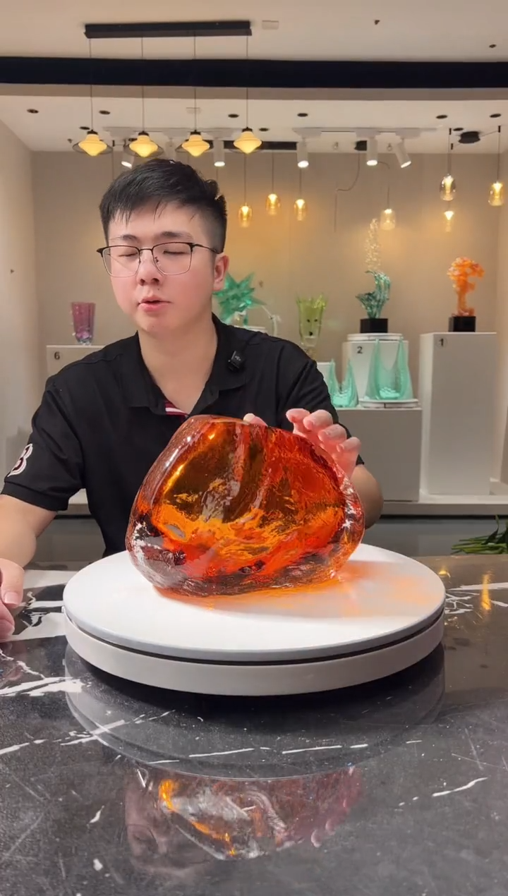 摆件巴比特美学 火山石