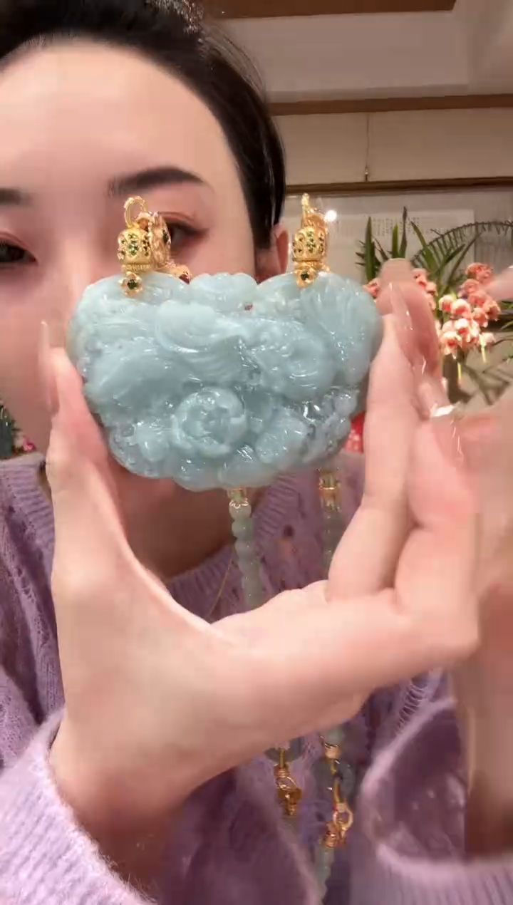 【闪购商品】翡翠颈饰未镶嵌国风