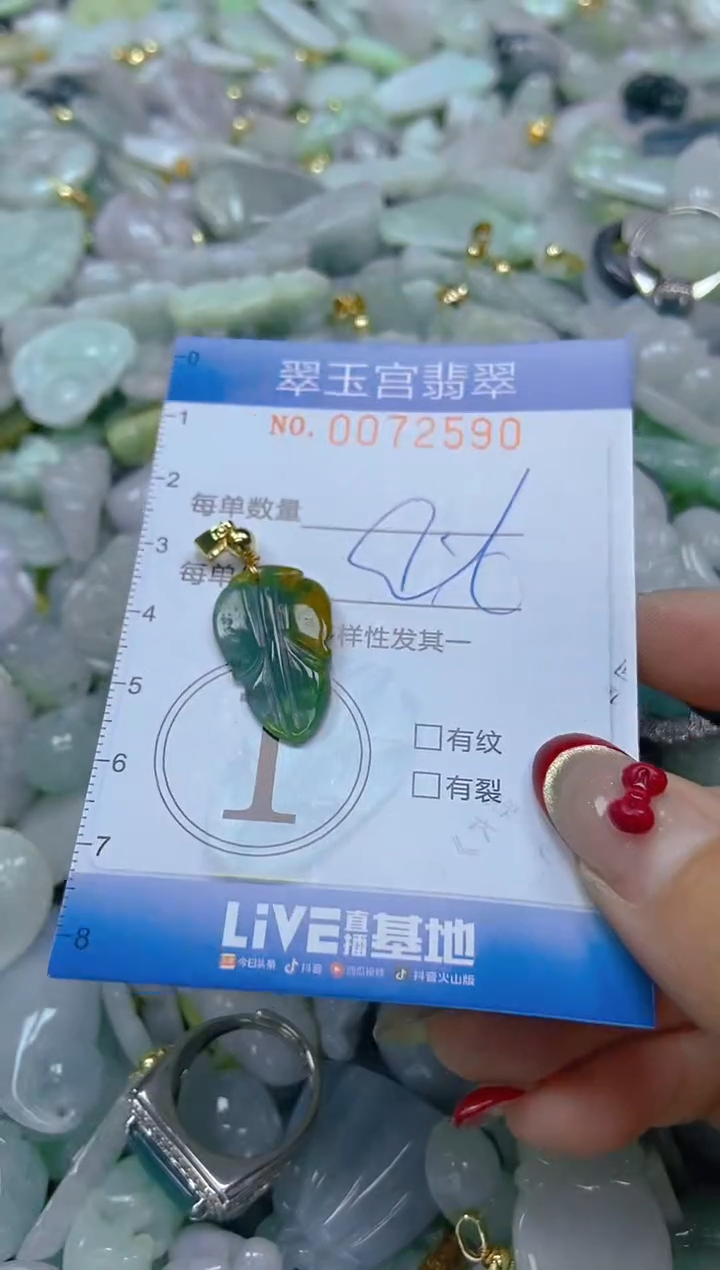 【闪购商品】翡翠颈饰未镶嵌闪购0072590