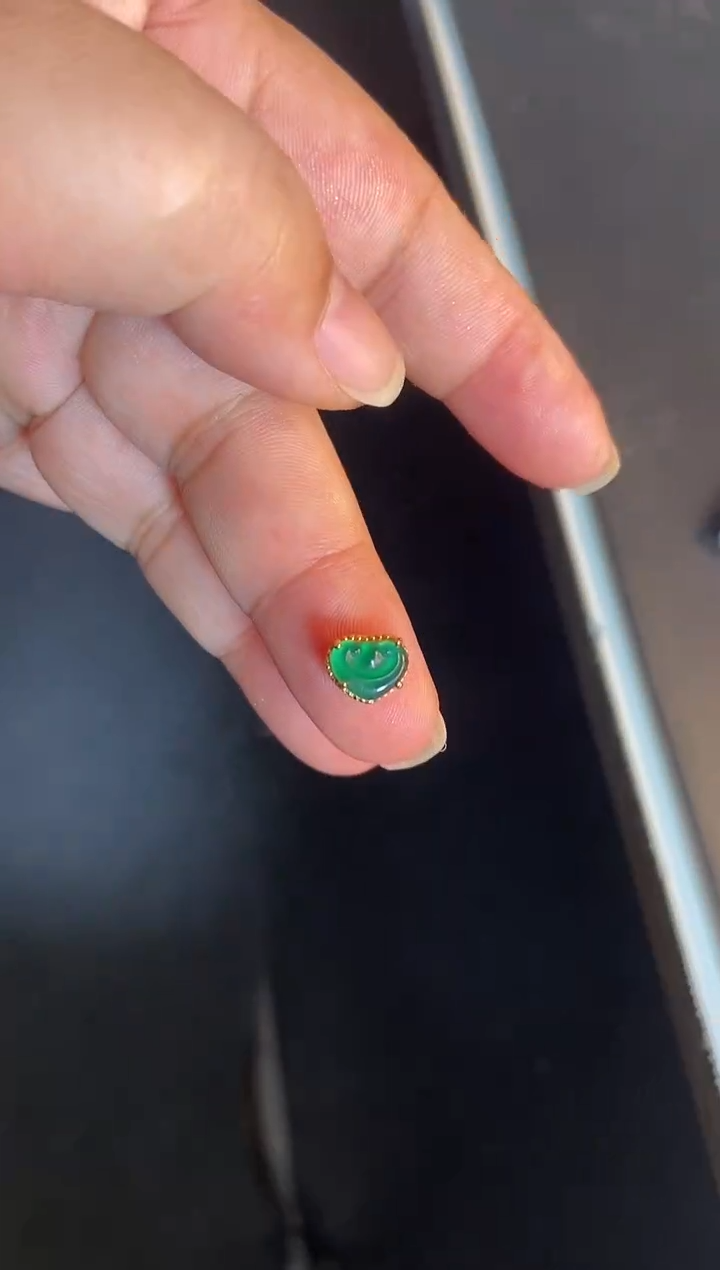 吊坠(不含链)银S925镶嵌翡翠1