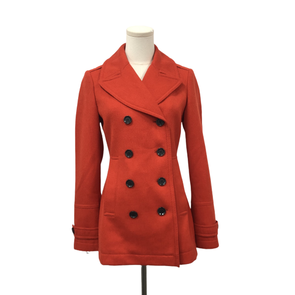 妃鱼/博柏利/羊毛/大衣/95新/M一二七