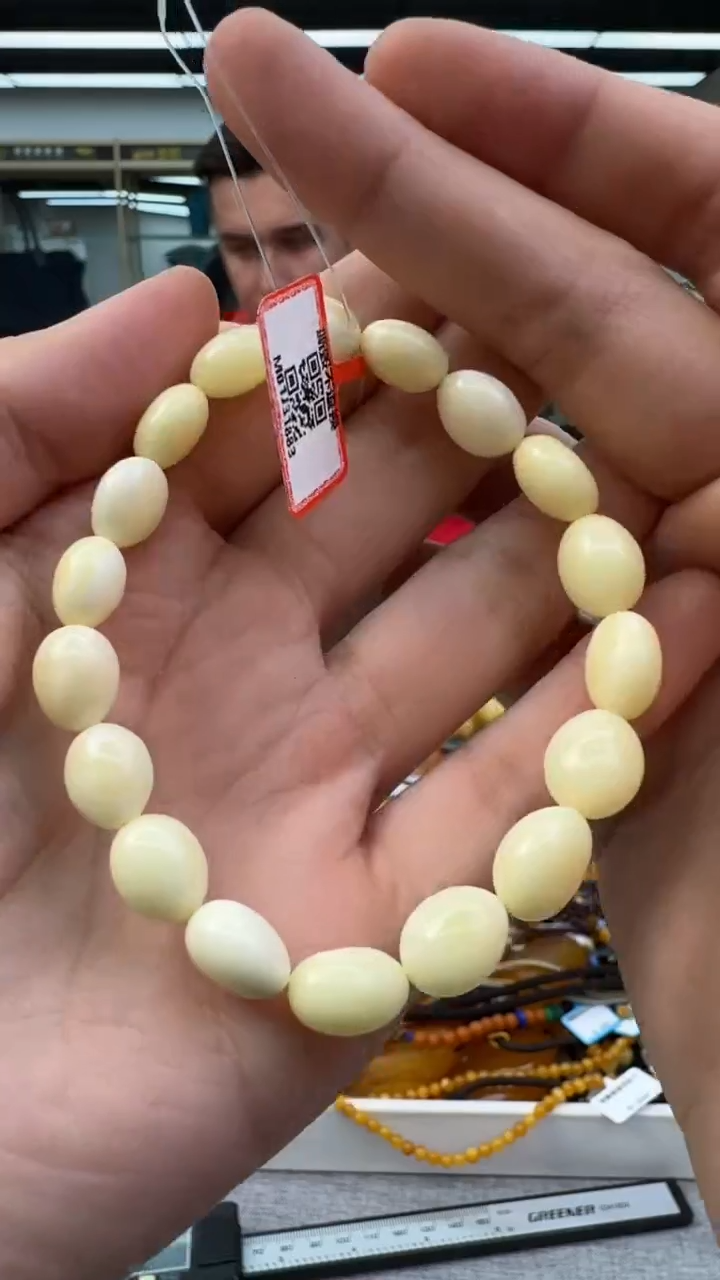 【闪购商品】琥珀手串未镶嵌722秒拍号