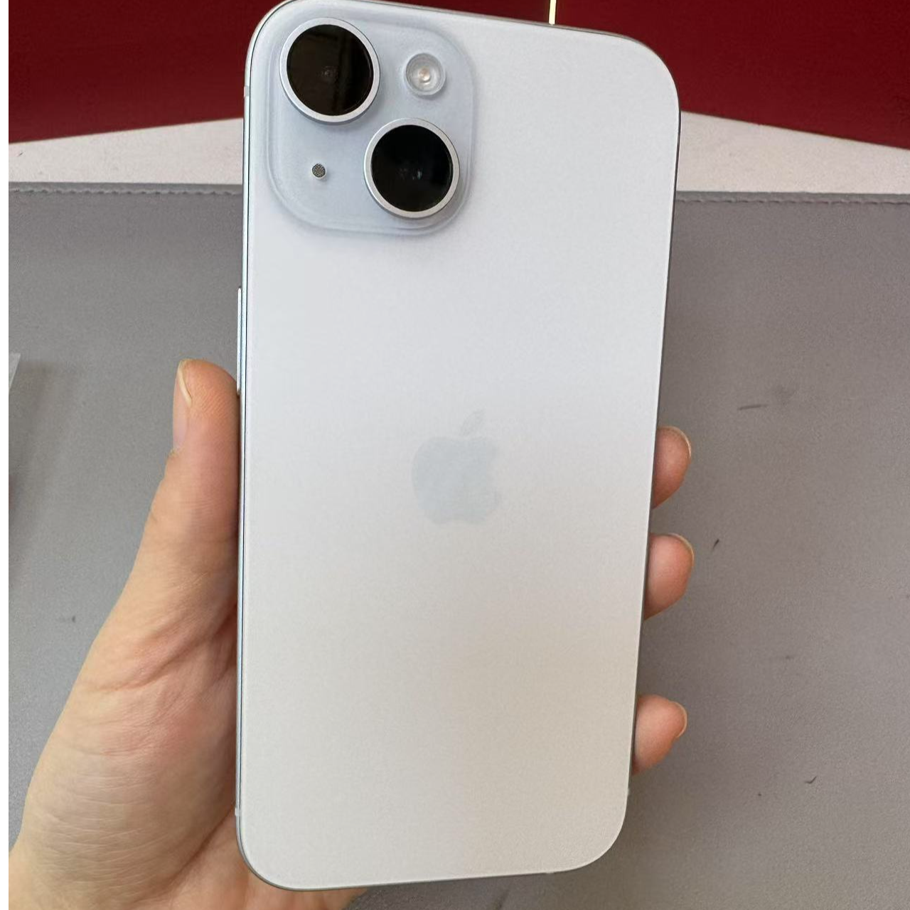 99新 Apple/苹果 二手iphone 15 蓝色苹果15全网通256g国行双卡