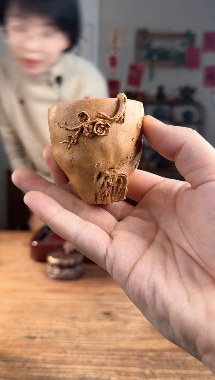 【闪购商品】紫砂茶壶一路生花 四号井段泥