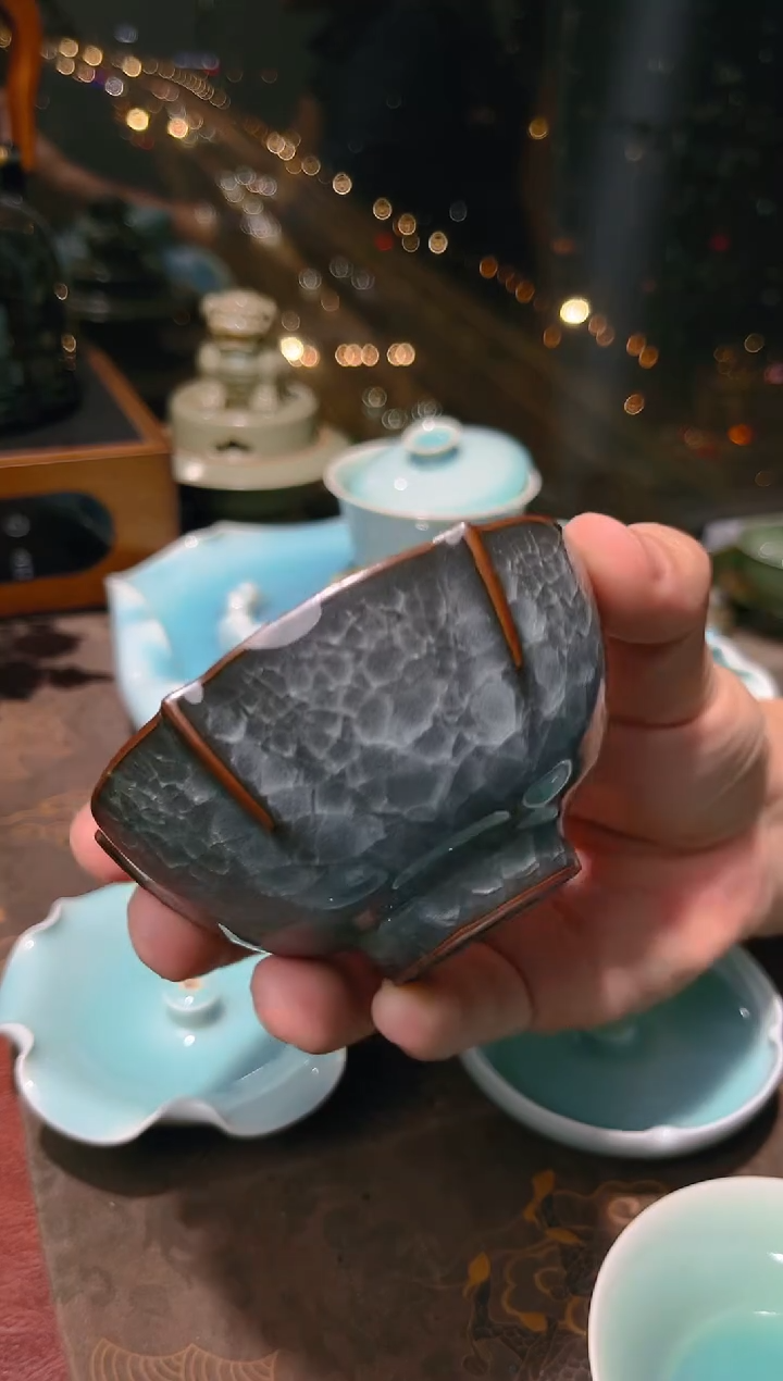 【闪购商品】百年冰裂·名家·杯·品茗杯