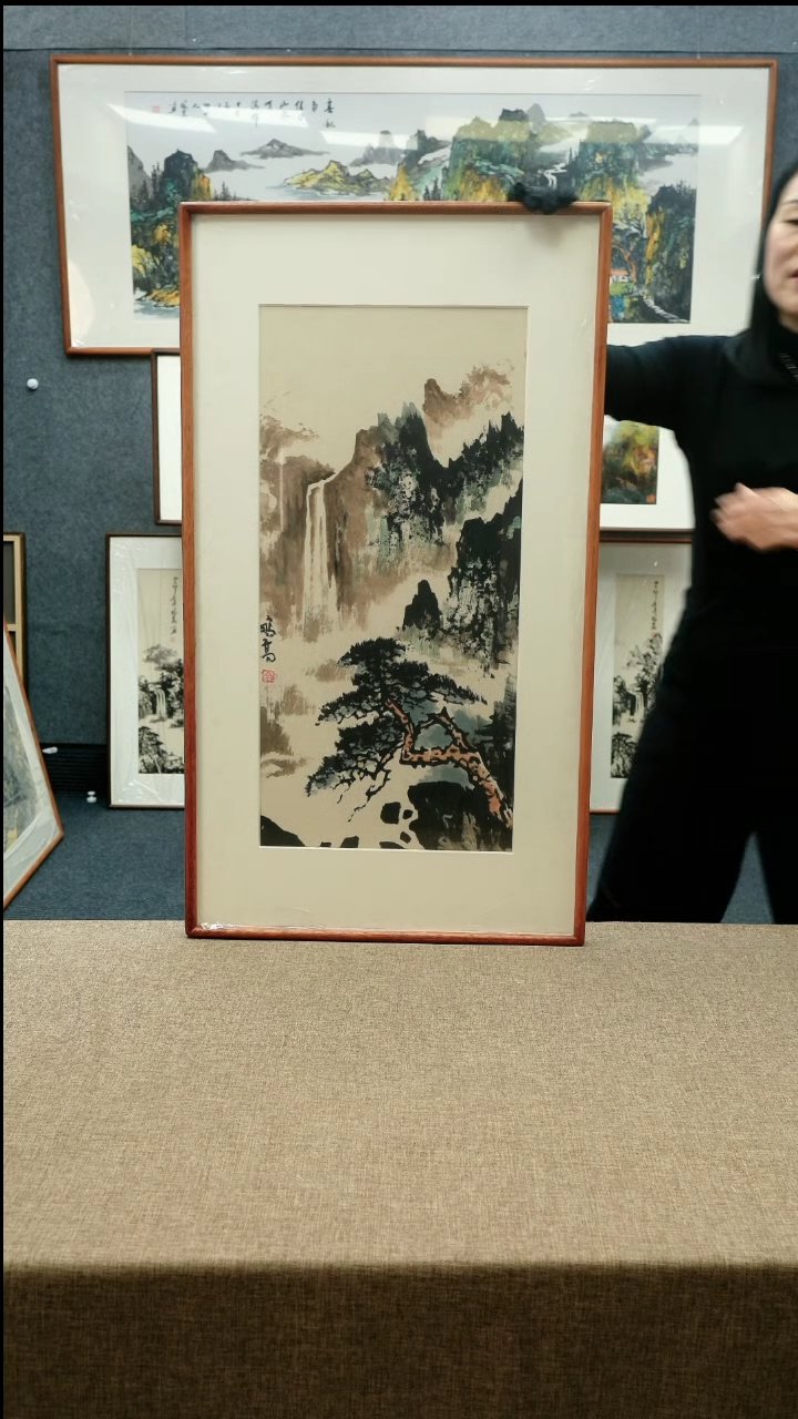 【闪购商品】国画52*92唐鹏高老师山水