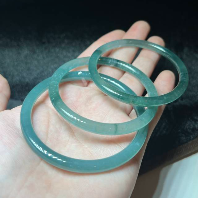【阿铸严选】17 Z88939-翡翠手镯-多样性发一件-5mm