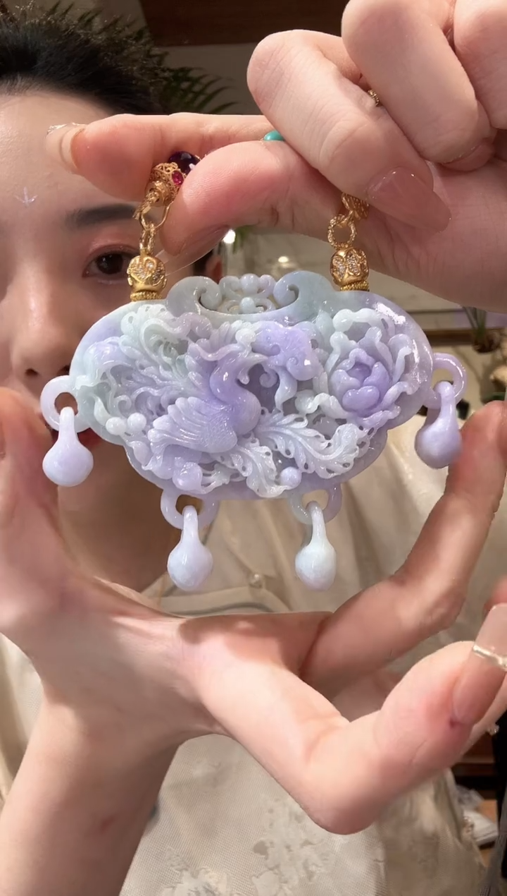 【闪购商品】翡翠颈饰未镶嵌国风