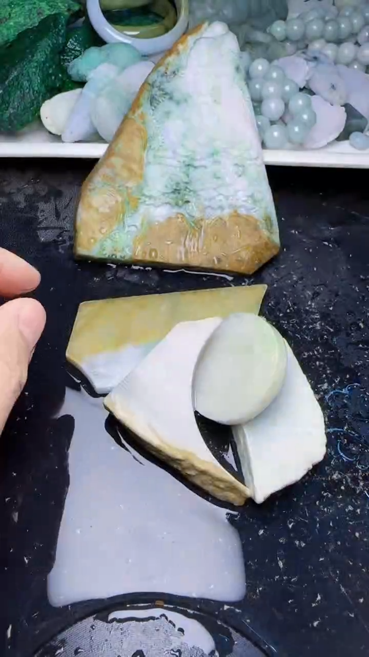 未镶嵌挂件翡翠026