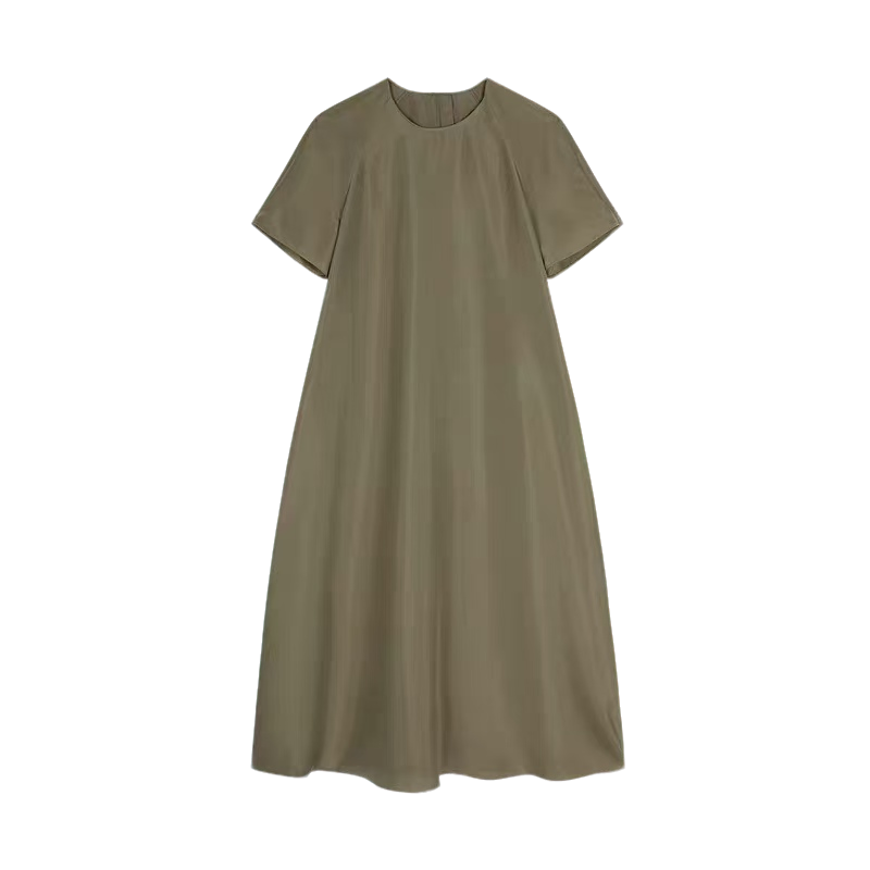 1615【商场同款】江南25夏新品真丝连衣裙女桑蚕丝