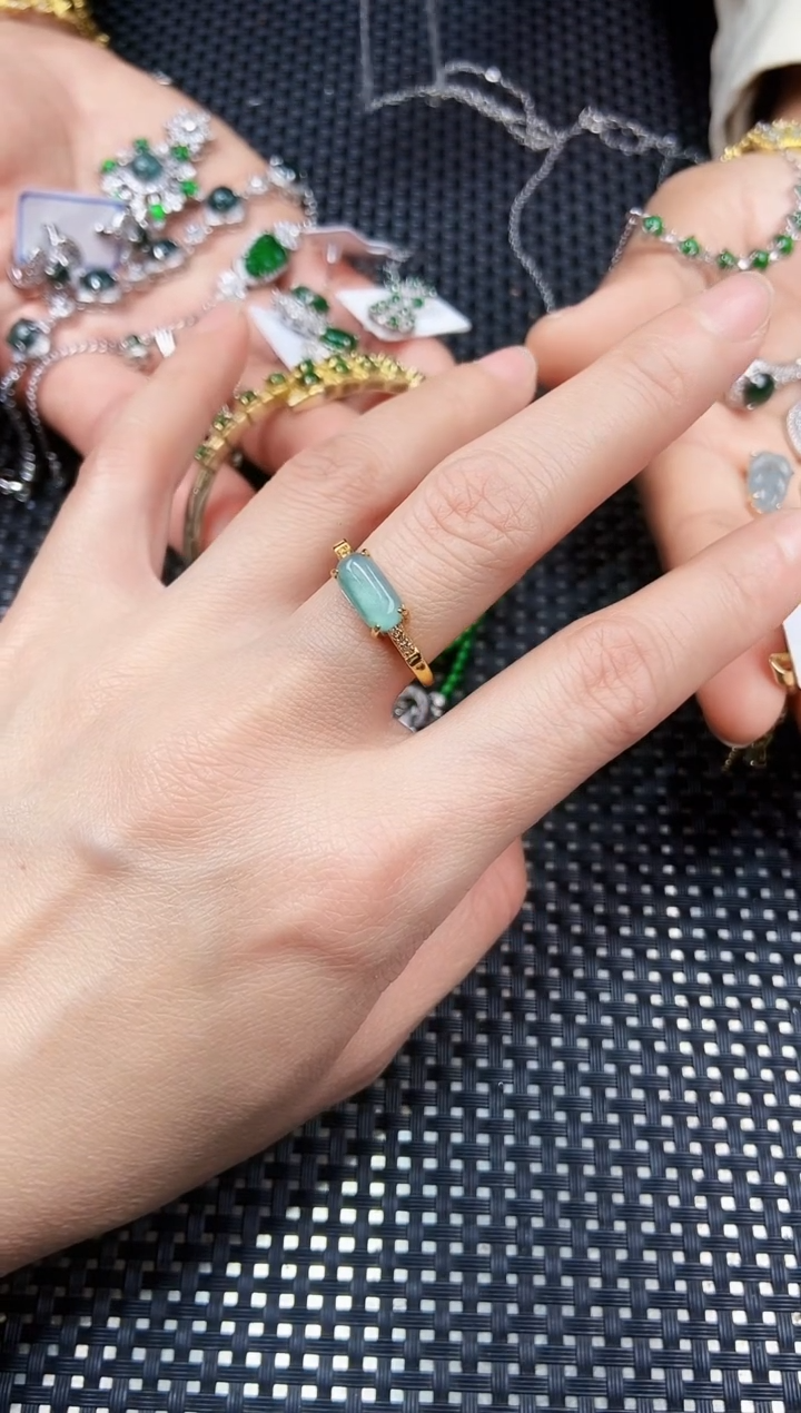 【闪购商品】翡翠戒指未镶嵌111111111