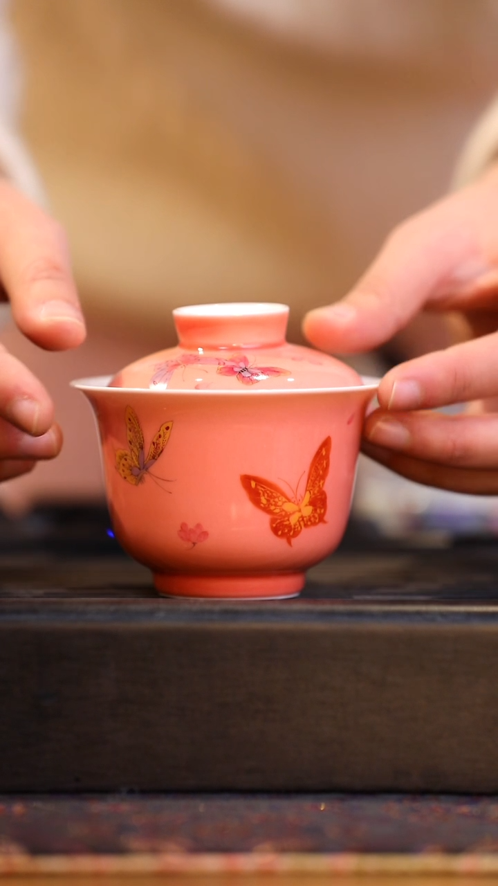 【闪购商品】瓷片盖碗大碗茶的茶器