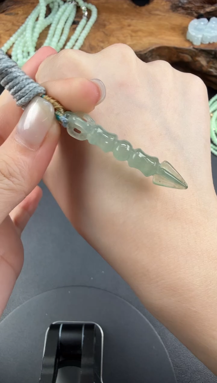 吊坠(不含链)未镶嵌翡翠翡翠饰品-114