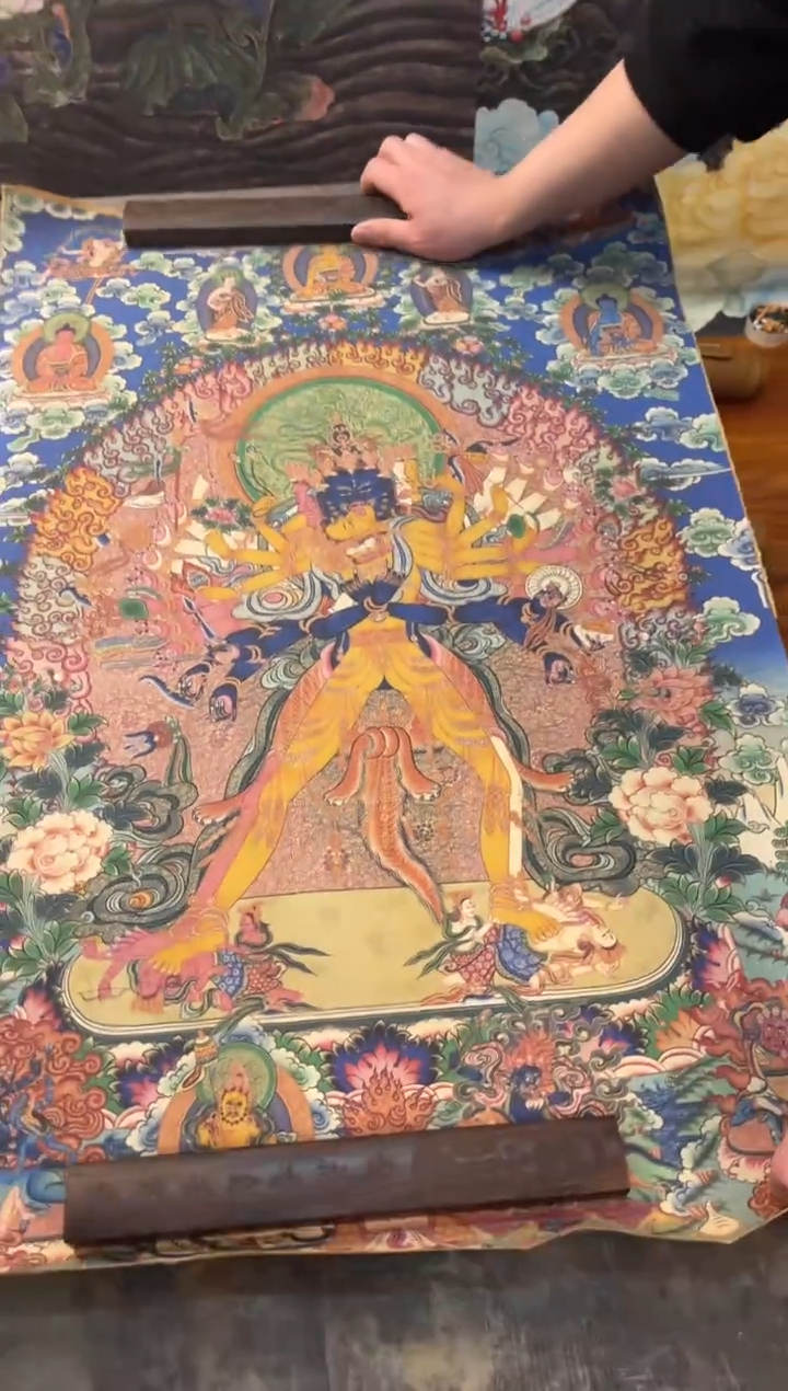 卷轴画刘洋画院老六专属AA105