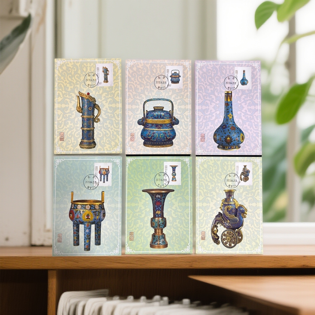 【编年】《景泰蓝》极限明信片（全套6张）