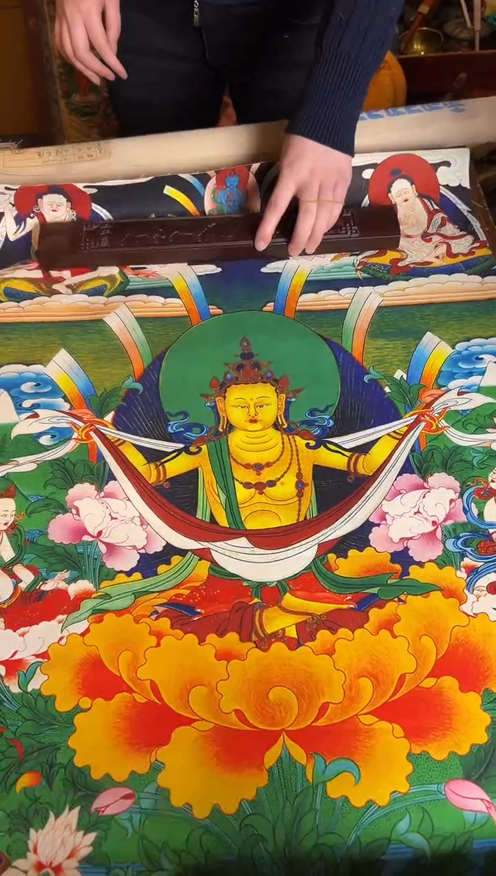 卷轴画手绘唐卡039