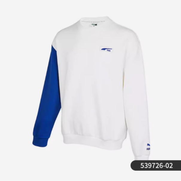 PUMA/彪马【大仓】休闲运动男子透气圆领套头衫卫衣539726-02-74-84