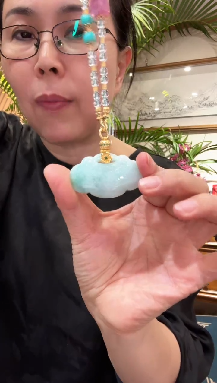 【闪购商品】翡翠颈饰未镶嵌国风