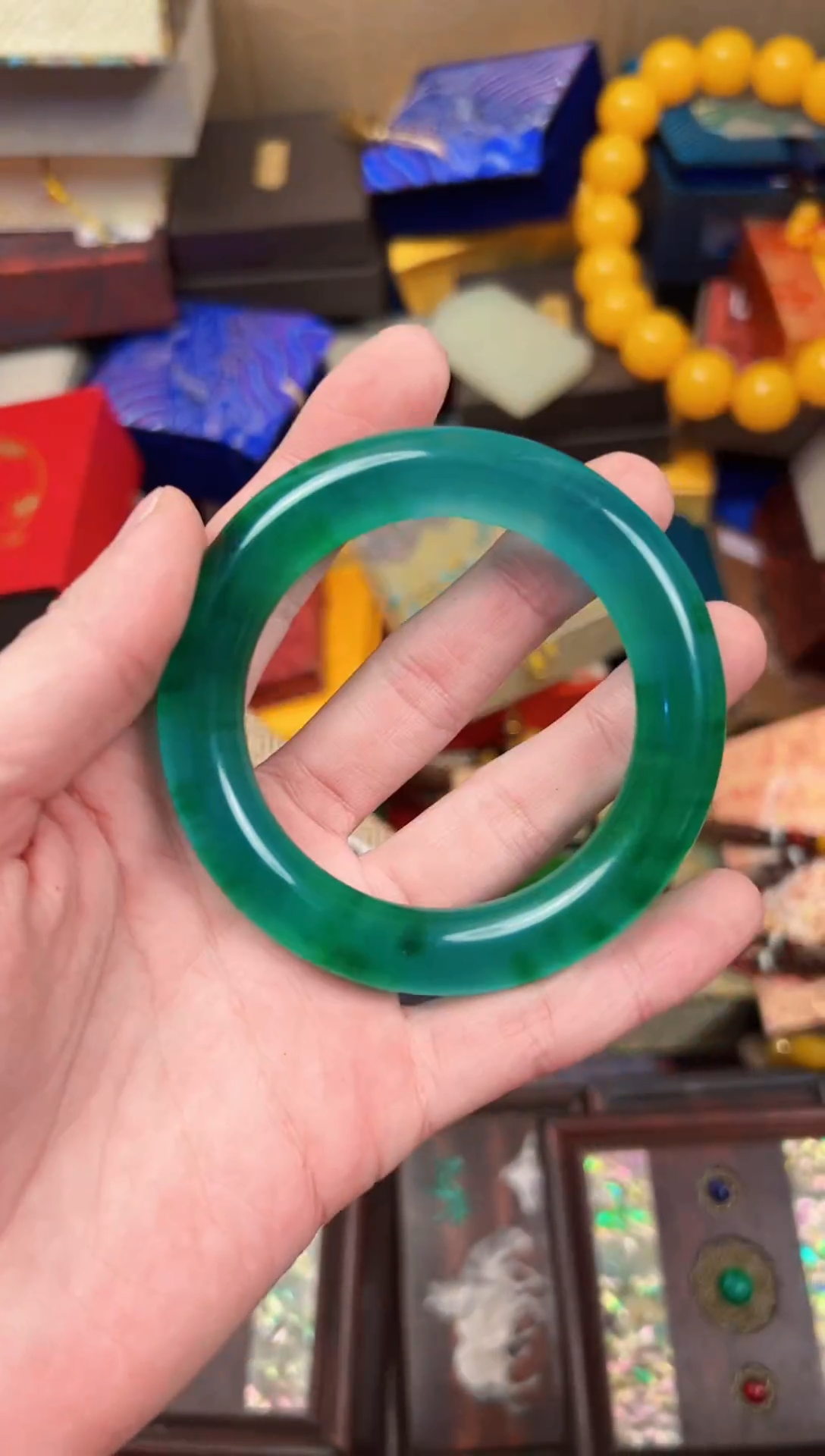 【闪购商品】翡翠手镯未镶嵌好运来直播间专属链接