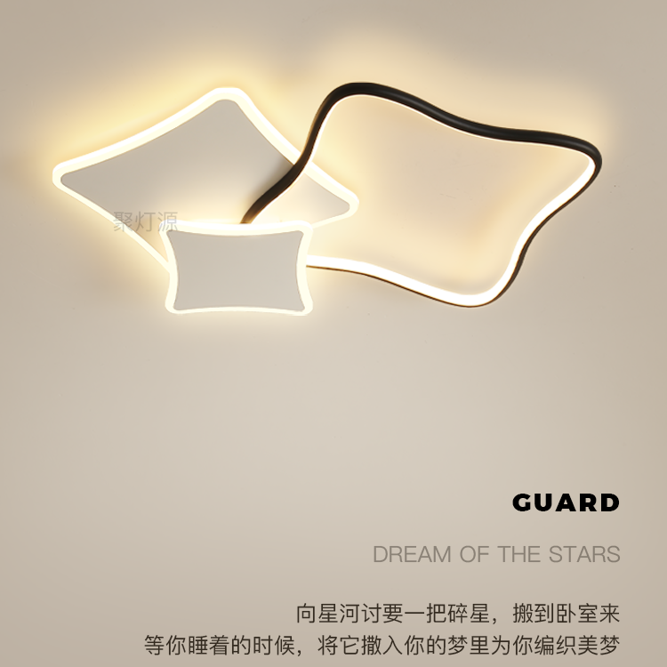 简约现代led吸顶灯创意卧室灯设计师客厅灯餐厅书房房间中山灯具