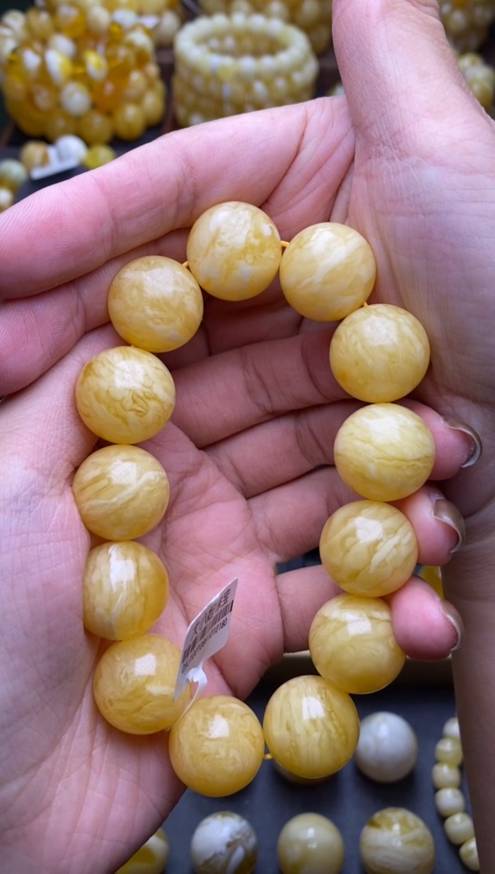 【闪购商品】琥珀裸石未镶嵌大小姐珠宝严选15