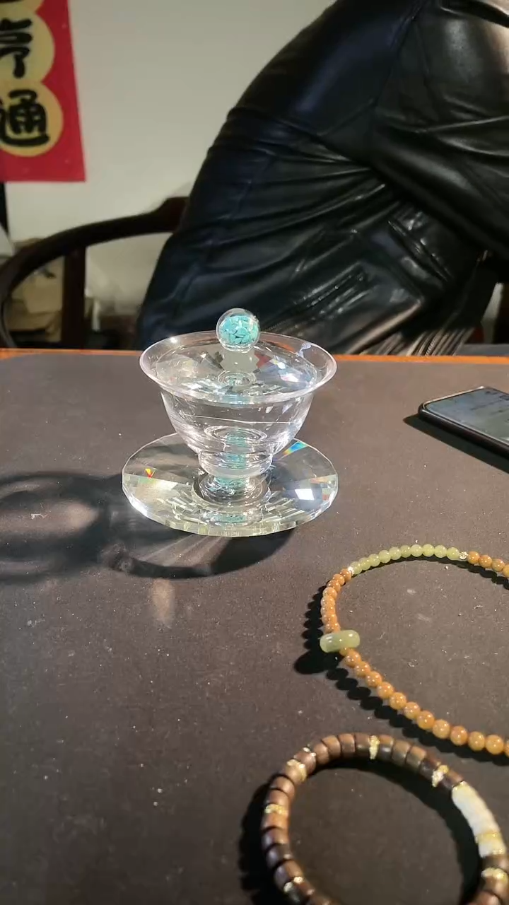 水晶盖碗套装000