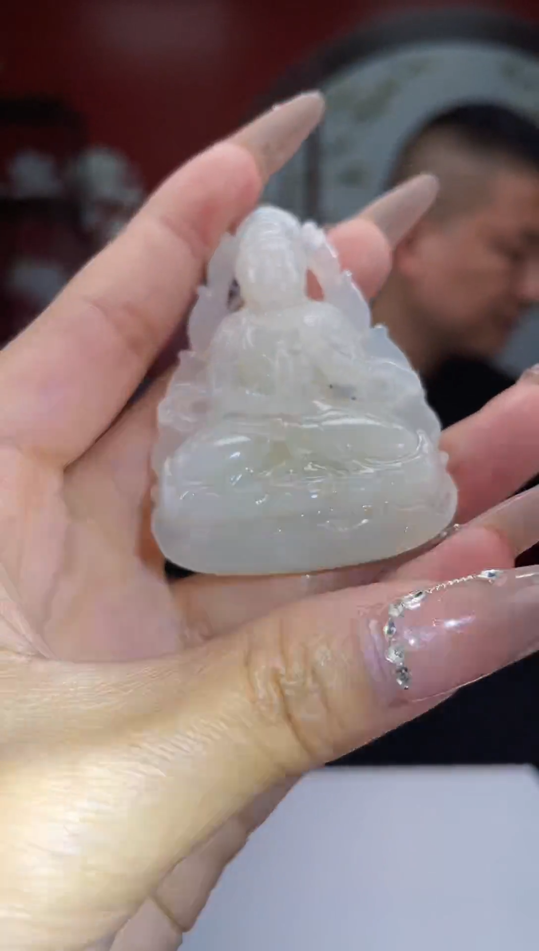 【闪购商品】定制和田玉Boss阳天然和田玉（拍一发一)