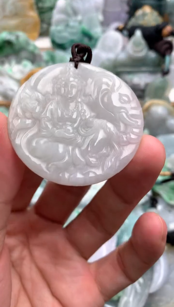 吊坠(不含链)未镶嵌翡翠1