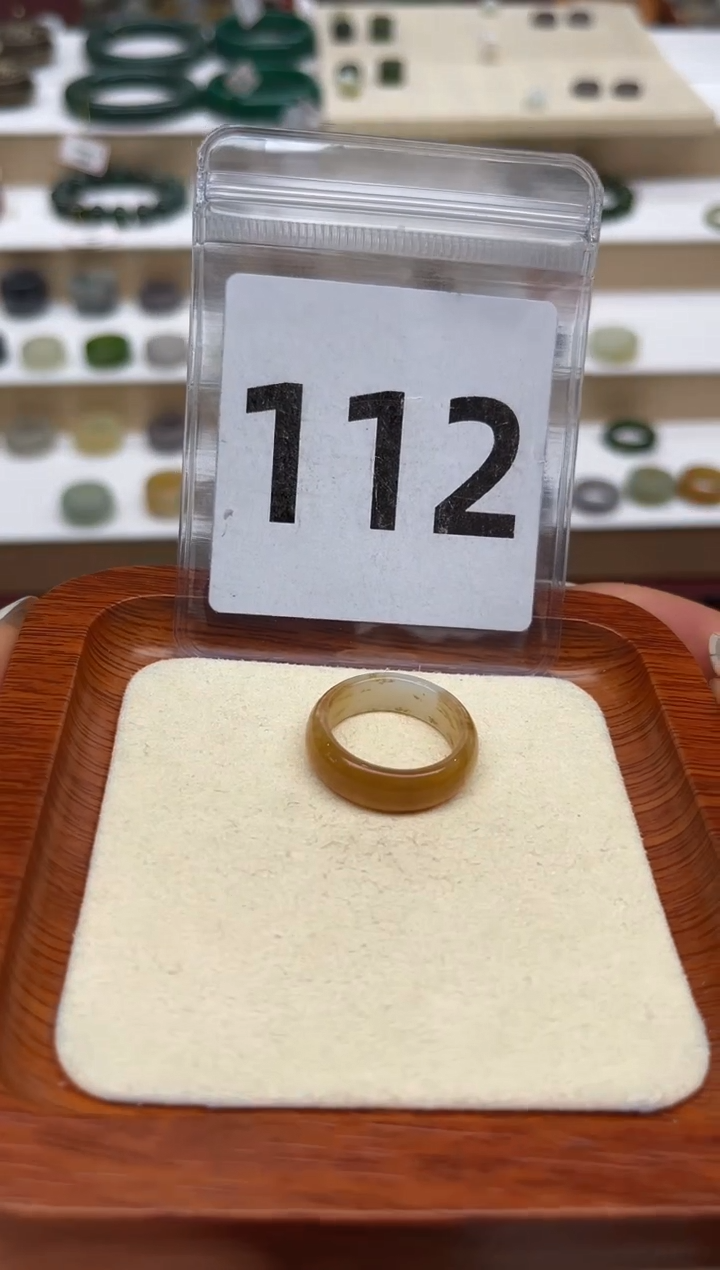 【闪购商品】和田玉戒指未镶嵌17号