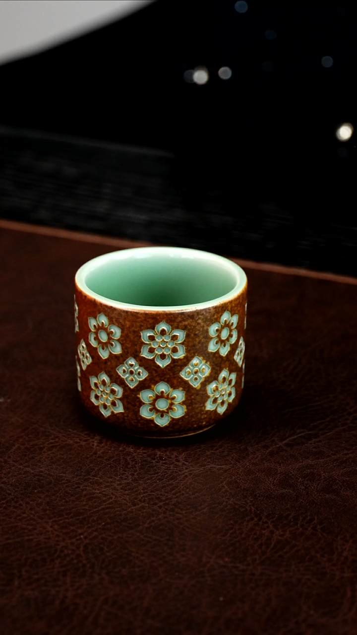 青瓷手工茶器包邮不带礼盒