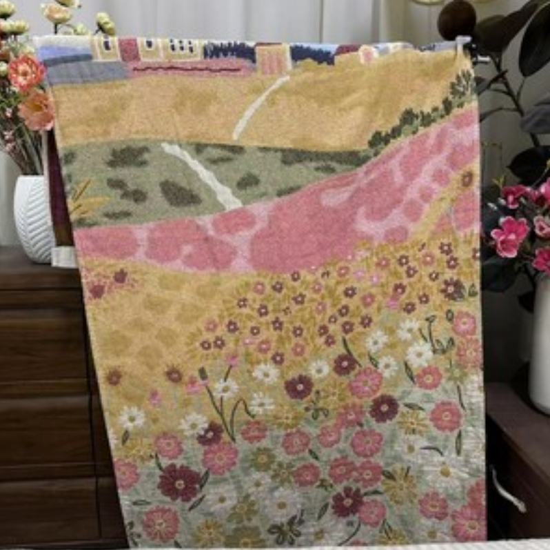田园小镇-纱布浴巾80*160cm