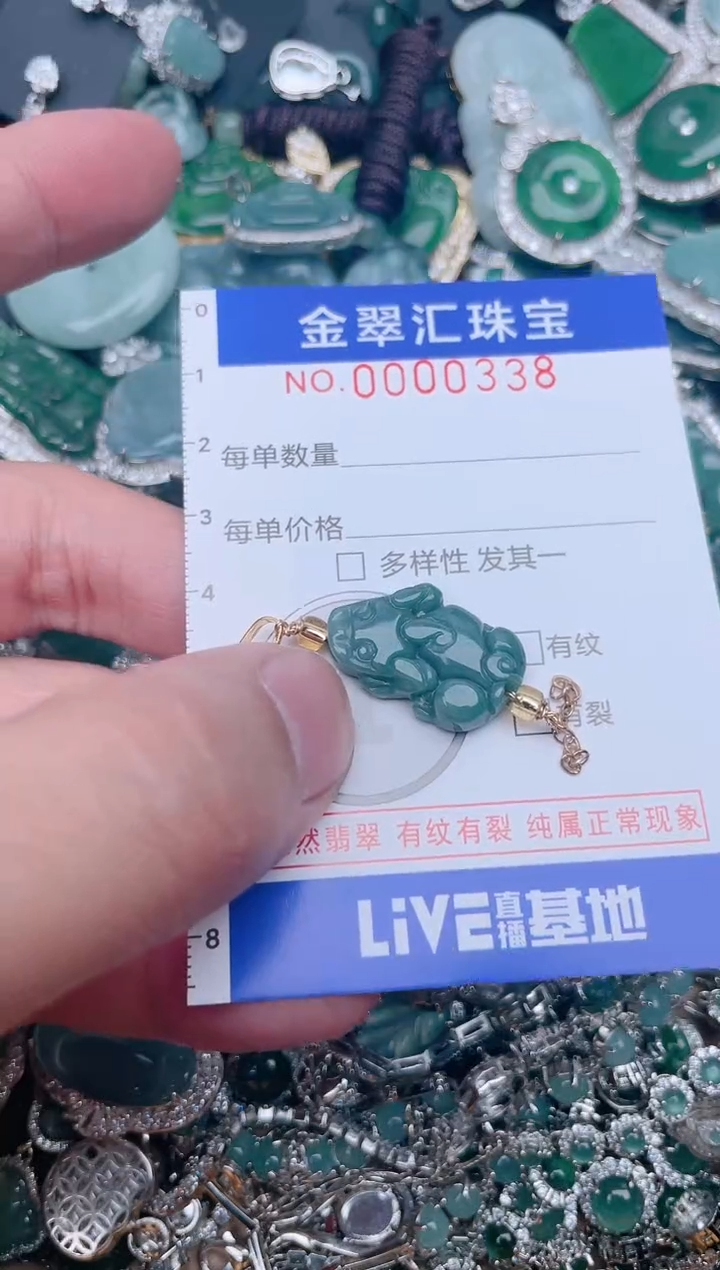 【闪购商品】翡翠颈饰未镶嵌338.....