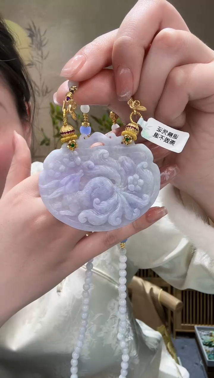 【闪购商品】翡翠颈饰未镶嵌吊坠