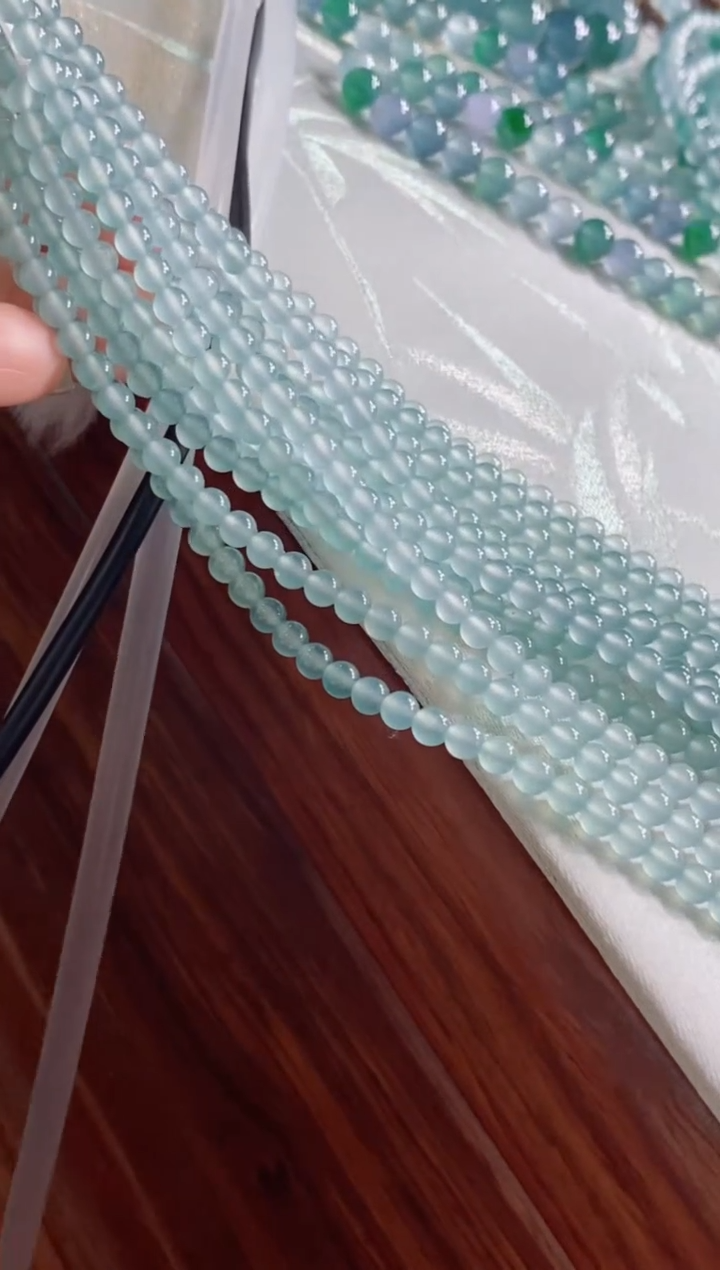 未镶嵌定制翡翠卡4项链（多样性发其一）