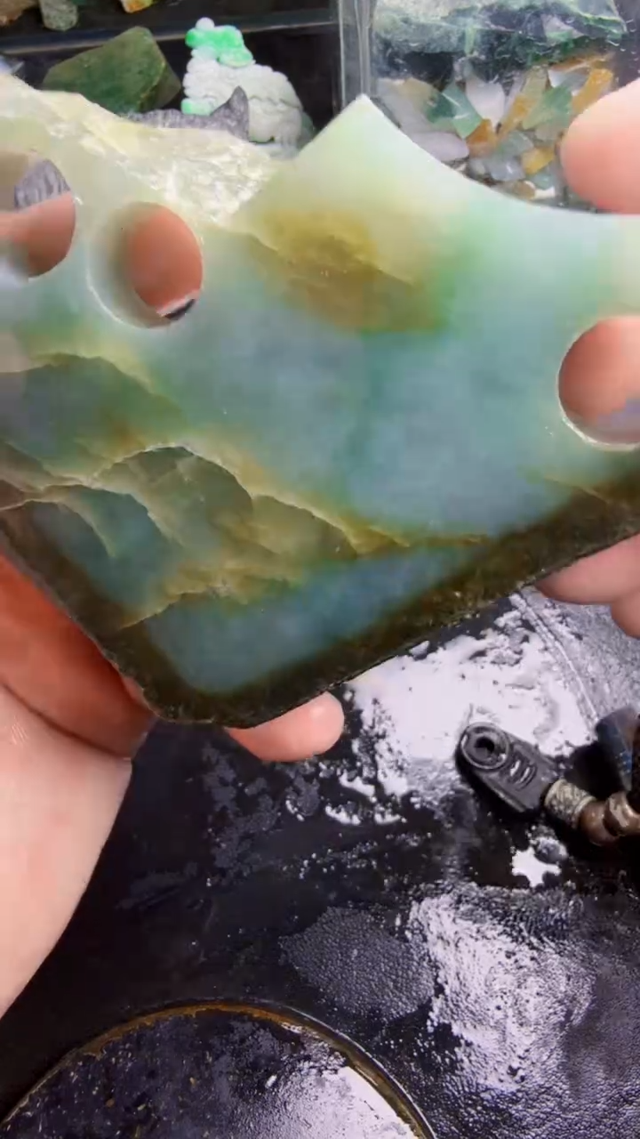 未镶嵌挂件翡翠天然翡翠134