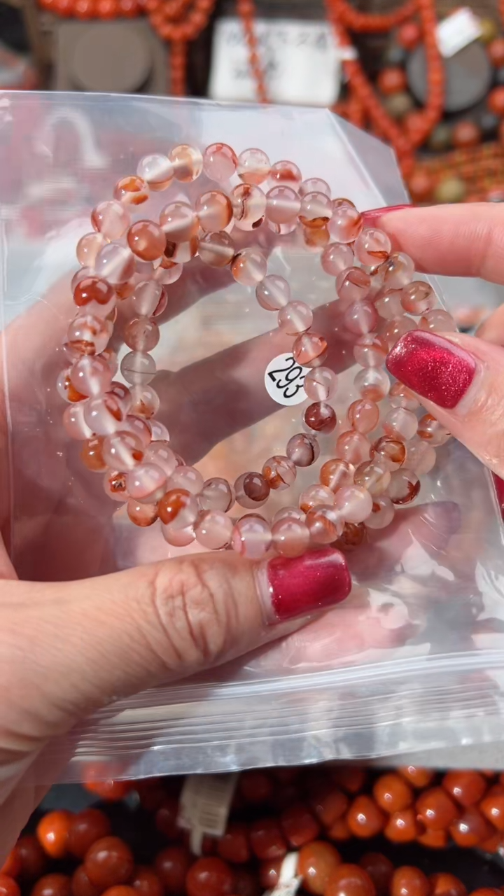 【闪购商品】南红玛瑙手串未镶嵌6+