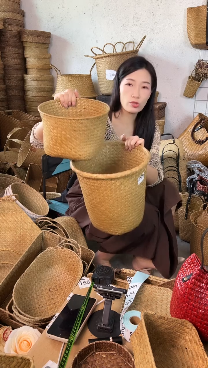 草编包/草编收纳盒微瑕疵