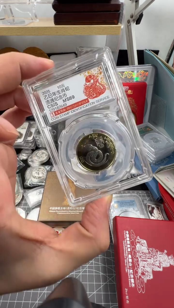 其他普通金属轻*2025年蛇年纪念币