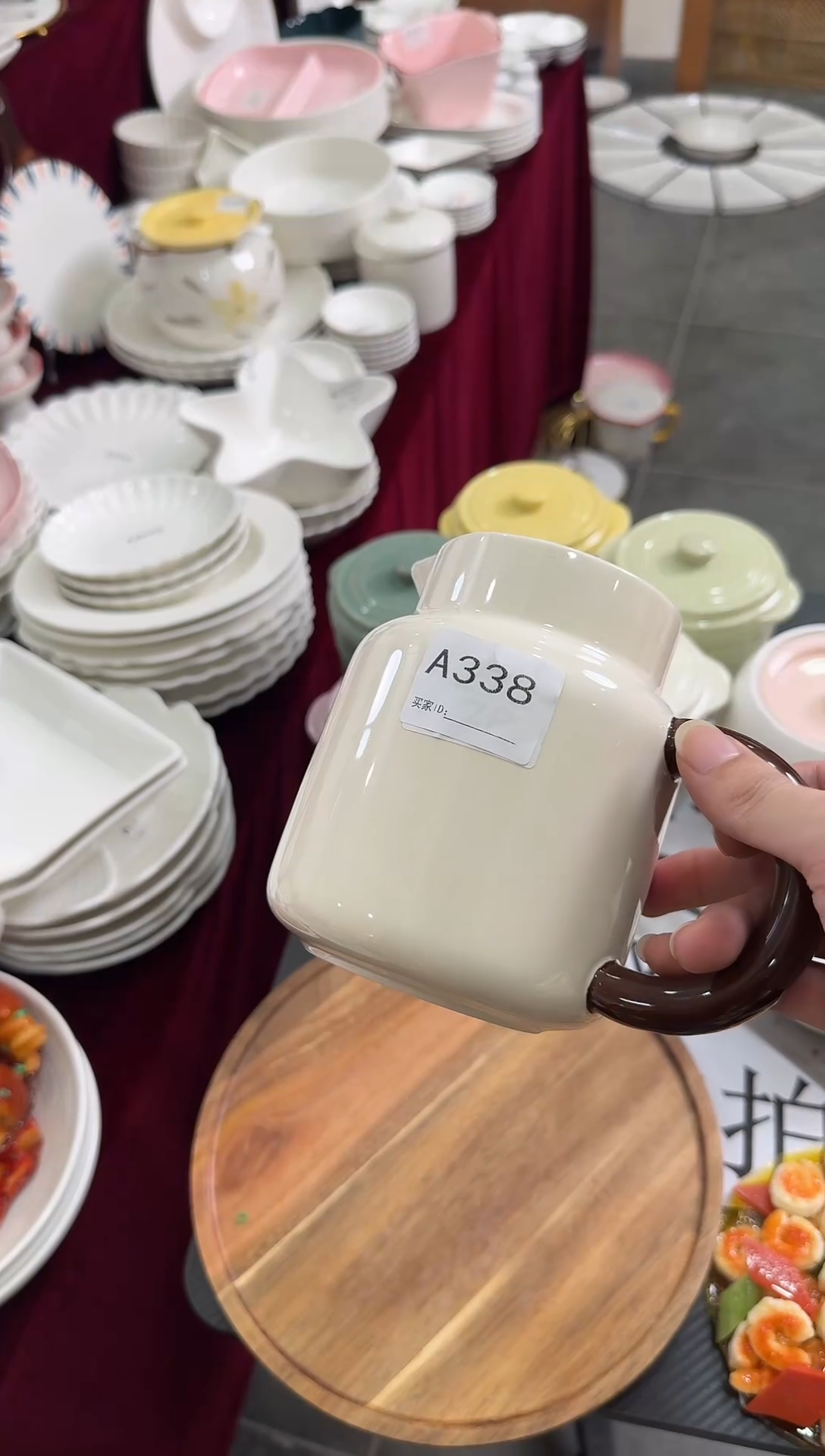 摆件陶A338 微瑕 水壶