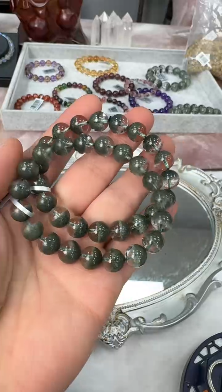 【闪购商品】水晶手链未镶嵌GYW1066 约10mm多样性发一件